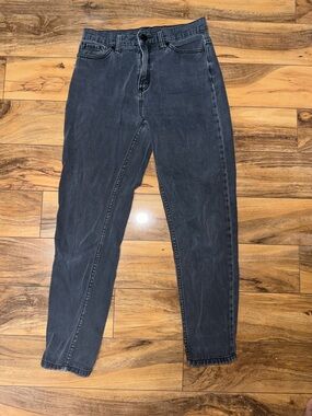 BDG Mom High-Rise Gray Denim Jeans